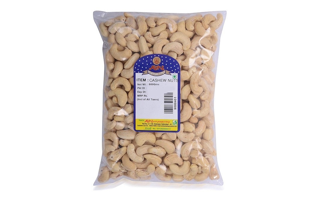 Avni's Cashew Nuts    Pack  600 grams